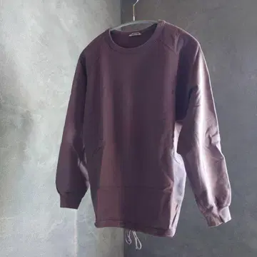 AURALEE 맨투맨 빅 풀오버