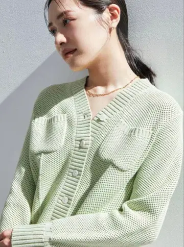 laubeblanc Basket Knit Cardigan