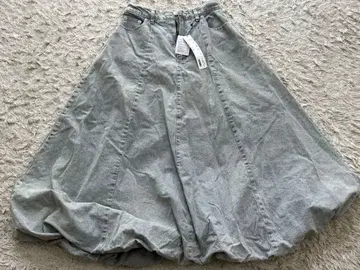 heather 데님 스커트