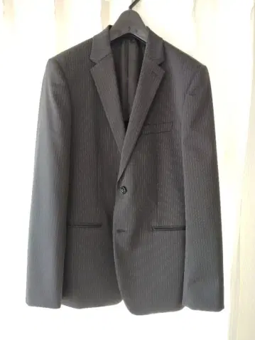 BG 스트라이프 수트 L 사이즈 그레이