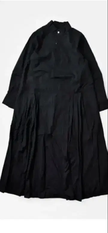 UNIVERSAL TISSU 블랙 롱 원피스