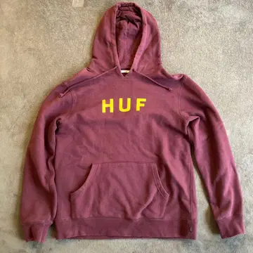 HUF 퍼플 후드티 M 사이즈