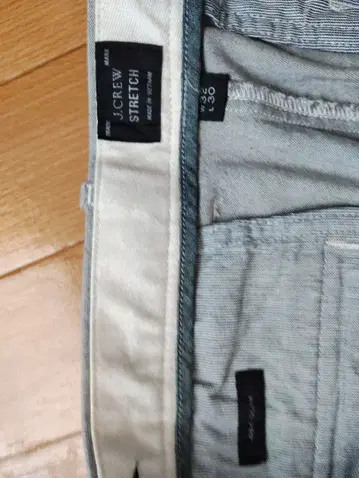 J.Crew 스트레치 팬츠 32x30 라이트 그레이