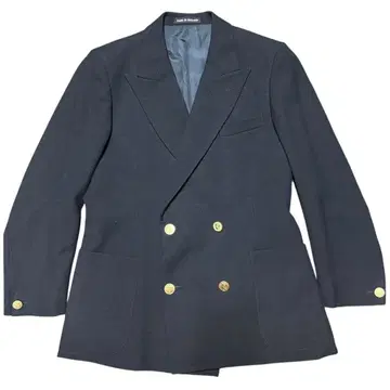 피에르 가르뎅 테일러드 자켓 네이비 블레이저 골드 버튼