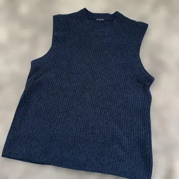 어반 리서치 URBAN RESEARCH 네이비 슬리브리스 베스트 L