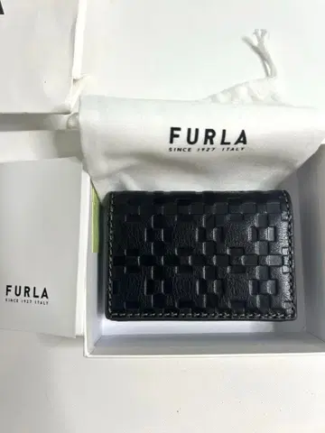 [ 새상품 미사용 ] FULRA 가죽 카드 케이스 엠보