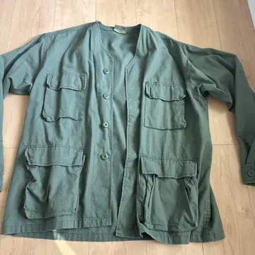 밀리터리 자켓 올리브 그린 레귤러 사이즈