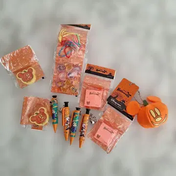 디즈니 가챠 디즈니 스토어 할로윈 레트로 디즈니 세트