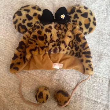 [ 단종 상품 ] 디즈니 미니 팬캡 레오파드 무늬