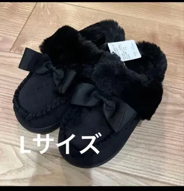 새상품 기모 샌들 리본 포함 L 사이즈