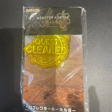 캡콤 카페 몬스터 헌터 와일즈 리플렉터 키링