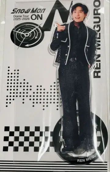 SnowMan Dome Tour 2025 ON 아크릴 스탠드 메구로 렌