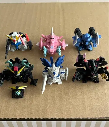 SD 건담 풀 컬러 커스텀 6개