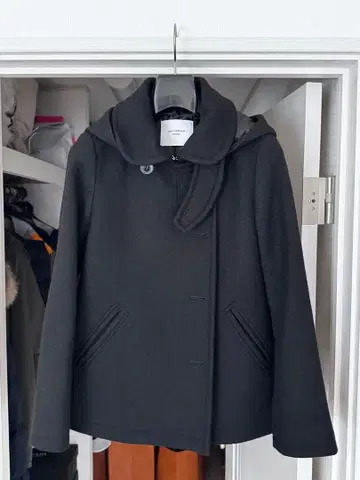 URBAN RESEARCH DOORS 후드 숏코트