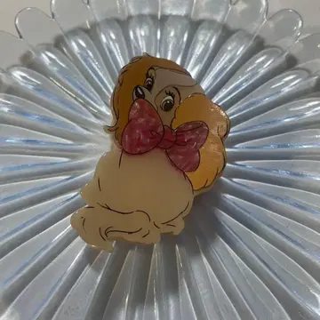 디즈니 스토어 아가씨와 떠돌이 레이디 헤어 클립