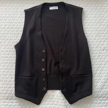 [ 새상품급 ] GRAN SASSO 그랑사쏘 울 브라운 베스트 42