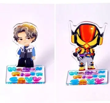 가면라이더  라키아 SD 아크릴 스탠드 2개 세트 쇼지 코헤이