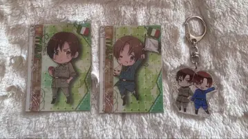 APH 카드 이탈리아 로마노 아크링 키링 세트