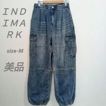 새상품급 인티마크 데님 카고 팬츠 M 사이즈