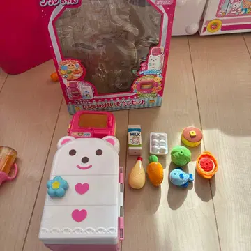 멜짱 레인지와 냉장고 세트