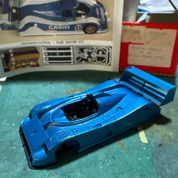 Starter 1/43 TOYOTA N*33 르망 92 제작 중