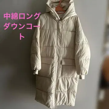 다운 코트 롱 밀리터리 롱 코트 화이트 방한