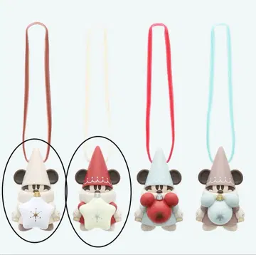 릴린린 캡슐 토이 2025 크리스마스 화이트 빨간색