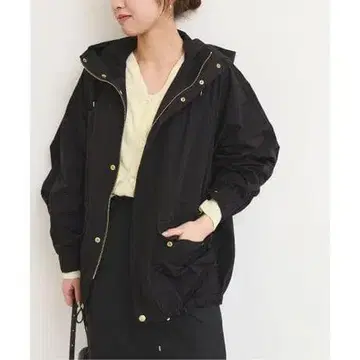 SLOBE IENA CPL 웨더 후디 코쿤 블루종