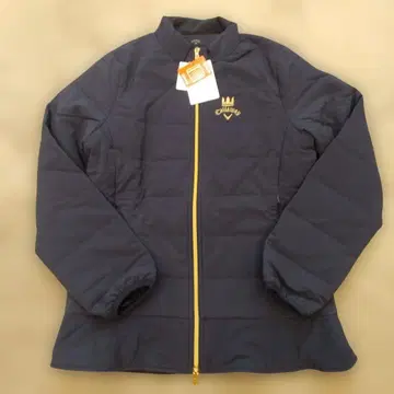 택 포함 새상품 Callaway 여성용 충전솜 자켓 L 네이비