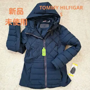 TOMMY HILFIGER 네이비 퀼팅 자켓 S