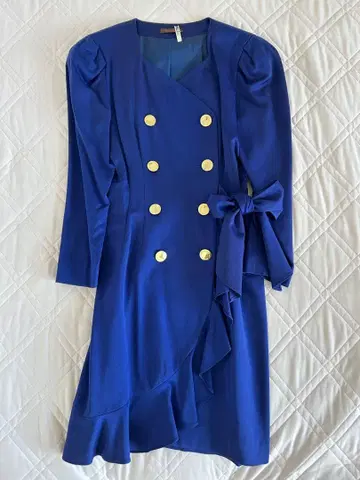 로얄 블루 원피스 9호 버블기