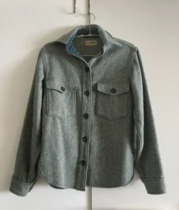 L.L.Bean 플란넬 셔츠 울 빈티지 70-80s