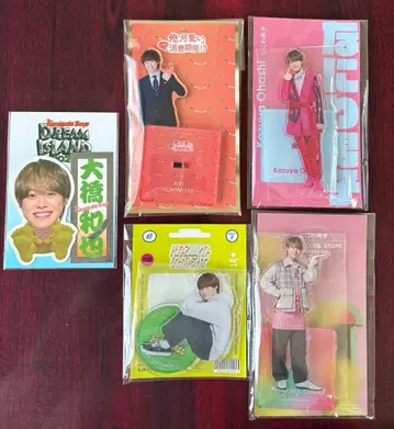 아크릴 스탠드 스티커 묶음 판매 나니와단시 오하시 카즈야