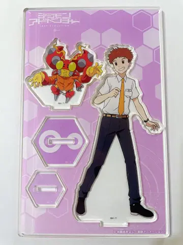 디지몬 키즈 아니 ON 아크릴 스탠드 코시로 & 텐토몬