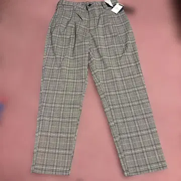 Right-on 체크 무늬 슬랙스 L