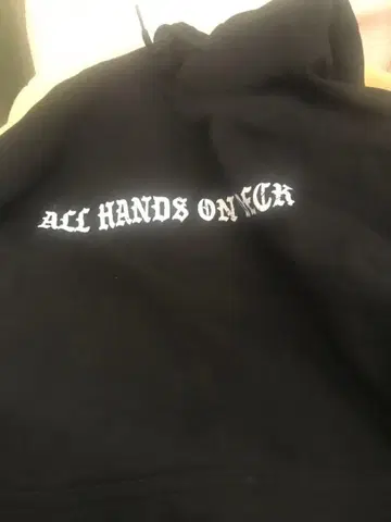 The bonez C.C.S ALL HANDS ON DECK 후드티