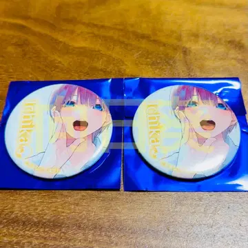 5등분의 신부 Anisugar 도넛 vol.2 캔뱃지 나카노 이치카 2점