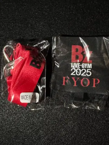 B'z LIVE-GYM 2025 FYOP 폰 탭 넥스트랩 세트