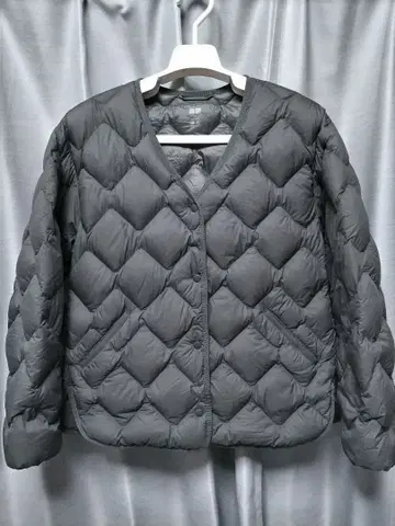 새상품급 유니클로 울트라 라이트 다운 릴랙스 자켓 올리브