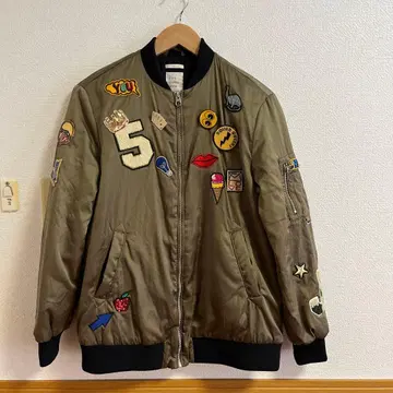 ZARA MA-1 자켓 M 사이즈 올리브색