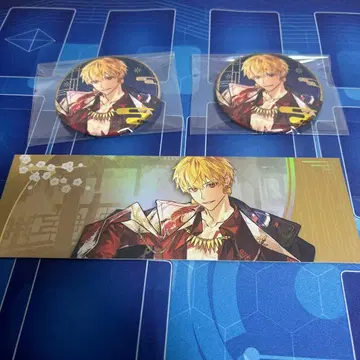 FGO 춘절 오로라 티켓 & 캔뱃지 길가메쉬