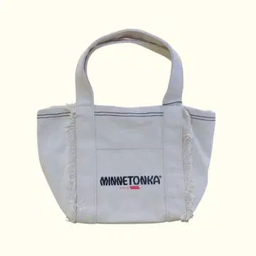 MINNETONKA 포켓 부착 캠퍼스 미니 토트백 미사용품