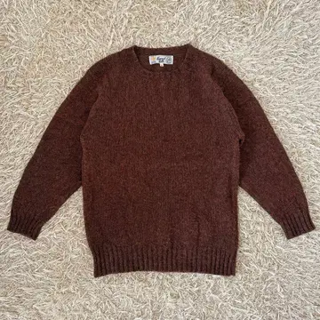 Laurence J Smith 스코틀랜드제 셰틀랜드 울 스웨터