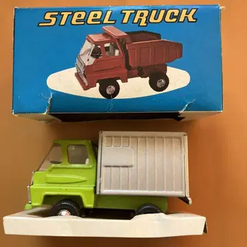 당시물 브리키 Steel Truck VAN 그린 은