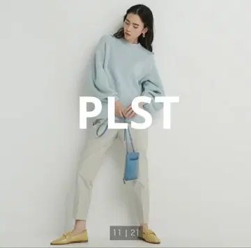 PLST 니트 파스텔 컬러 M 사이즈