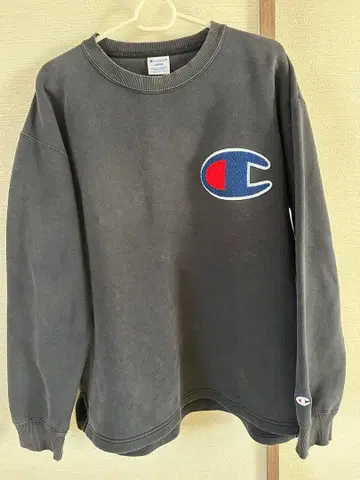 Champion 그레이 맨투맨 L