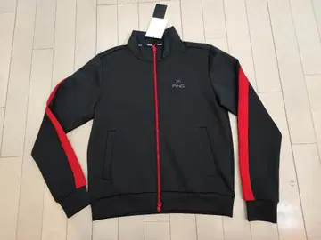 미사용 새상품 PING 풀집업 자켓 블랙/레드/사이즈 S