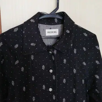 INGEBORG 롱 코트 블랙