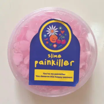 Slime Painkiller 하트 비즈 크런치 슬라임