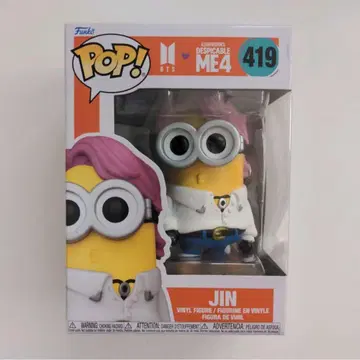 BTS 미니언 피규어 Funko POP JIN 419